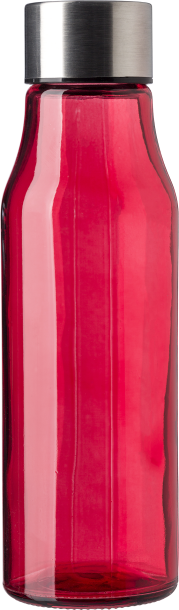 Glass and stainless steel bottle (500 ml)