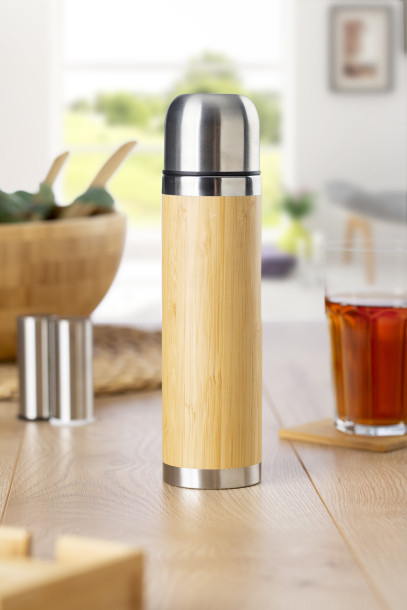 Bamboo thermos bottle (400 ml)