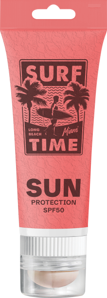 SPF50 Sunscreen Cream (20ml) + SPF20 Lip-balm CombiCap