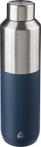 Recycled stainless steel double walled bottle (600ml)