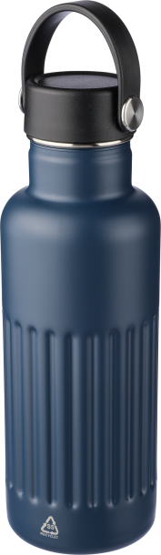 Recycled stainless steel drinking bottle (500ml)