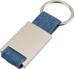 Denim key holder