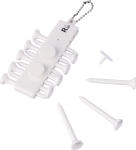 Recycled golf tee set