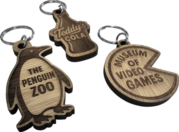 Bamboo Keyring (Custom)