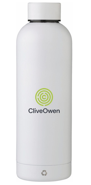 Clive Owen Eco recycled bottle