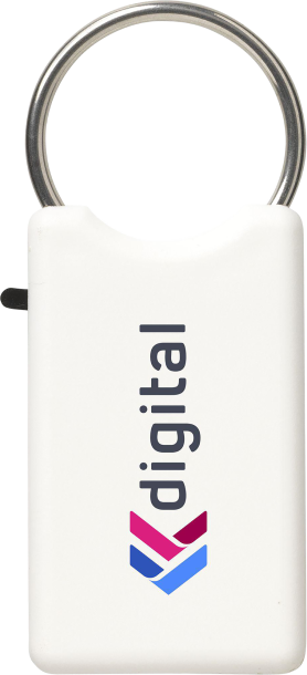 Recycled plastic keyring