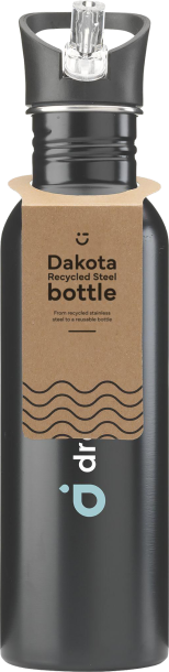Recycled stainless steel bottle (750 ml)