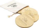 Bamboo coaster set