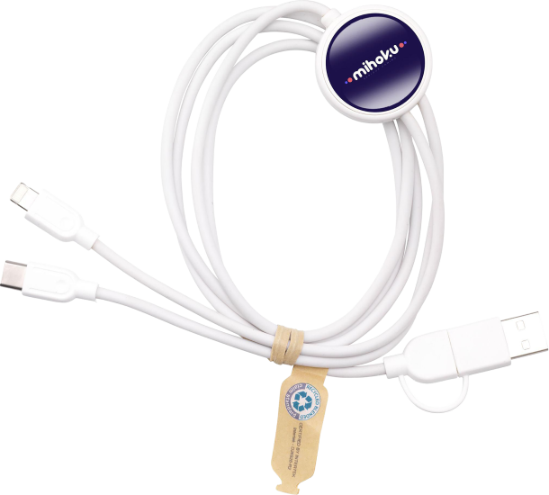 Recycled ABS charging cable 