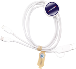 Recycled ABS charging cable 