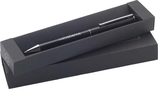 Recycled aluminium pen in gift box