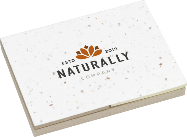 Seed paper sticky notes