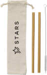 Bamboo straw set