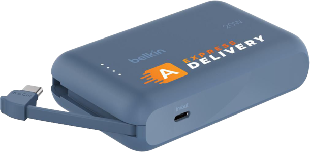 Belkin power bank with integrated cable (10,000mah)