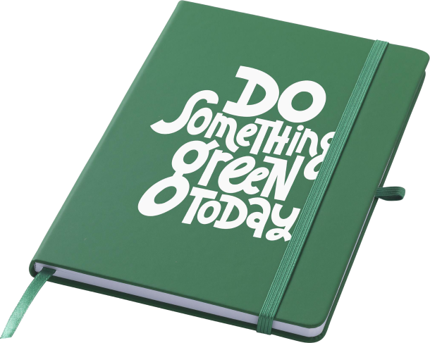 Recycled notebook with pen loop (approx. A5) 
