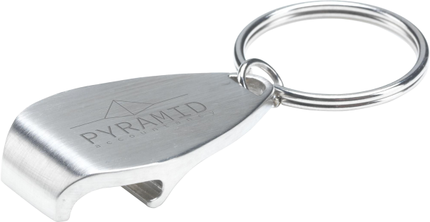 Bottle opener keyring
