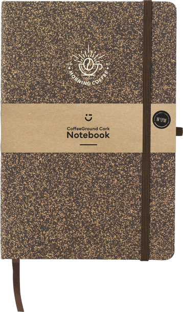 Coffee and cork note book (approx A5)