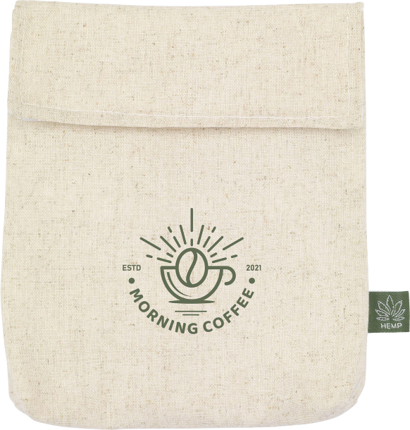 Hemp sandwich pouch bag 