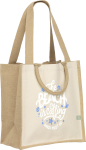 Organic jute and  cotton bag (320gsm/9.4oz)