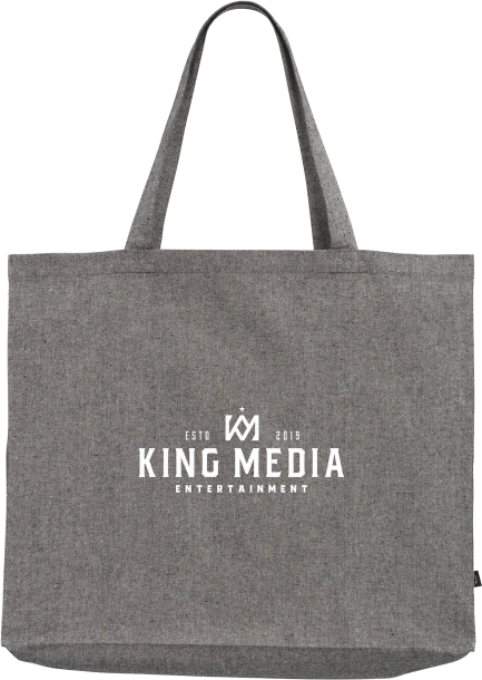 Giant recycled shopper (210gsm/6.1oz)