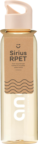 RPET drinking bottle (650 ml)