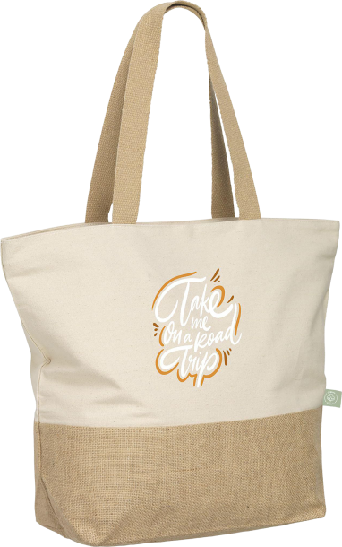 Organic cotton beach bag (320 gsm/9.4oz)