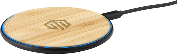 Bamboo wireless charger