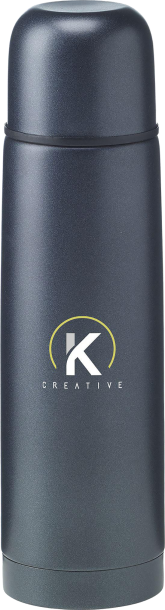 Recycled double walled steel flask (500ml)