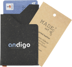 Made recycled leather card holder